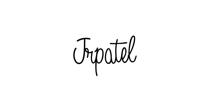 How to make Jrpatel signature? Angelique-Rose-font-FFP is a professional autograph style. Create handwritten signature for Jrpatel name. Jrpatel signature style 5 images and pictures png