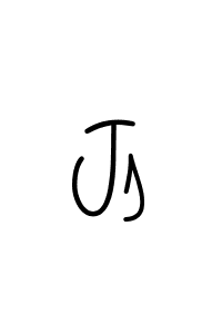 You should practise on your own different ways (Angelique-Rose-font-FFP) to write your name (Js) in signature. don't let someone else do it for you. Js signature style 5 images and pictures png