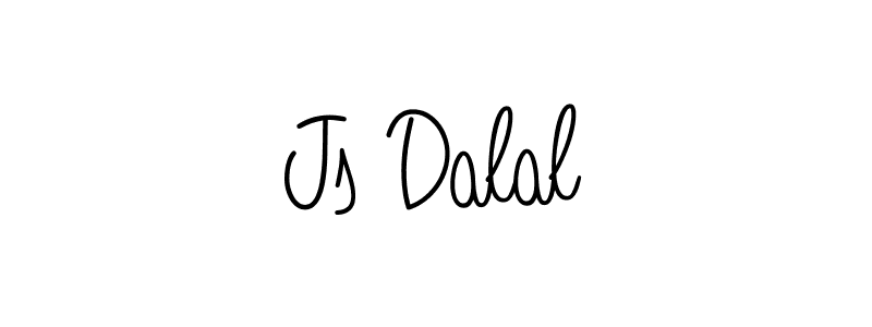 Also we have Js Dalal name is the best signature style. Create professional handwritten signature collection using Angelique-Rose-font-FFP autograph style. Js Dalal signature style 5 images and pictures png
