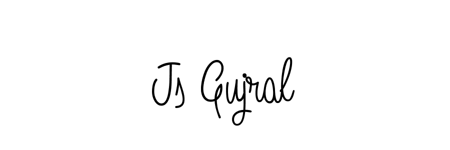 Also we have Js Gujral name is the best signature style. Create professional handwritten signature collection using Angelique-Rose-font-FFP autograph style. Js Gujral signature style 5 images and pictures png