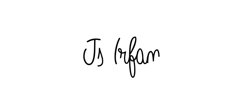 Js Irfan stylish signature style. Best Handwritten Sign (Angelique-Rose-font-FFP) for my name. Handwritten Signature Collection Ideas for my name Js Irfan. Js Irfan signature style 5 images and pictures png