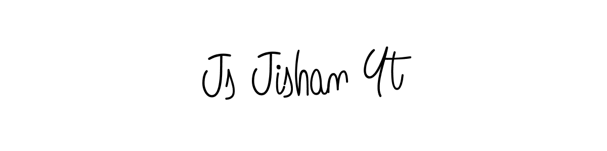 Also You can easily find your signature by using the search form. We will create Js Jishan Yt name handwritten signature images for you free of cost using Angelique-Rose-font-FFP sign style. Js Jishan Yt signature style 5 images and pictures png