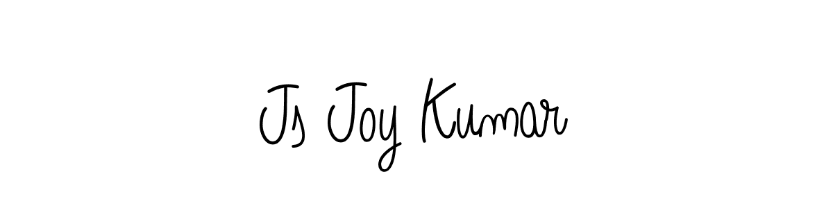 How to make Js Joy Kumar signature? Angelique-Rose-font-FFP is a professional autograph style. Create handwritten signature for Js Joy Kumar name. Js Joy Kumar signature style 5 images and pictures png