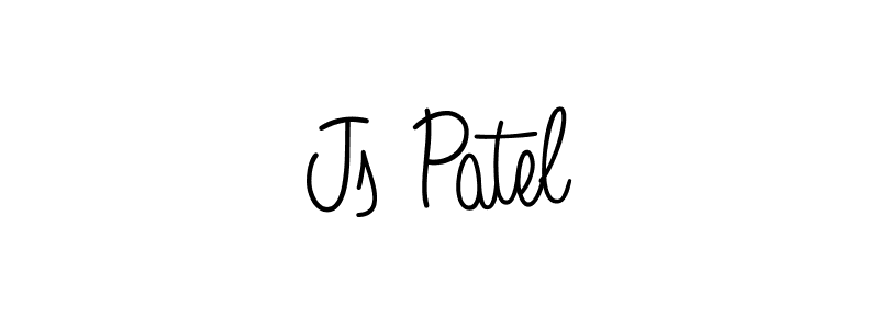 Angelique-Rose-font-FFP is a professional signature style that is perfect for those who want to add a touch of class to their signature. It is also a great choice for those who want to make their signature more unique. Get Js Patel name to fancy signature for free. Js Patel signature style 5 images and pictures png