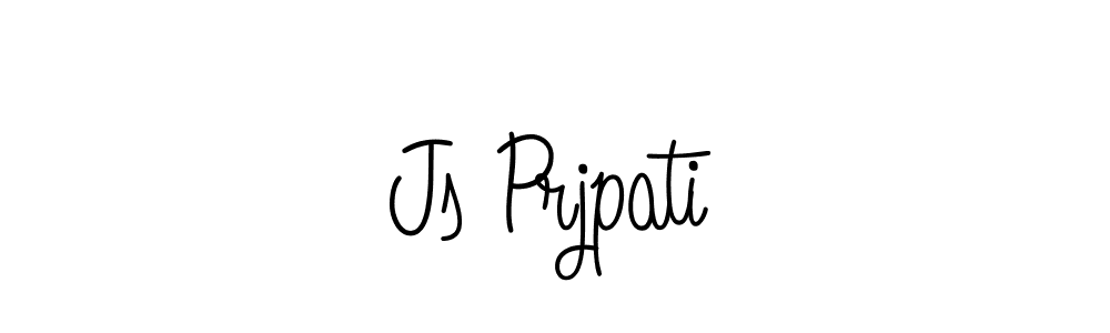 How to Draw Js Prjpati signature style? Angelique-Rose-font-FFP is a latest design signature styles for name Js Prjpati. Js Prjpati signature style 5 images and pictures png