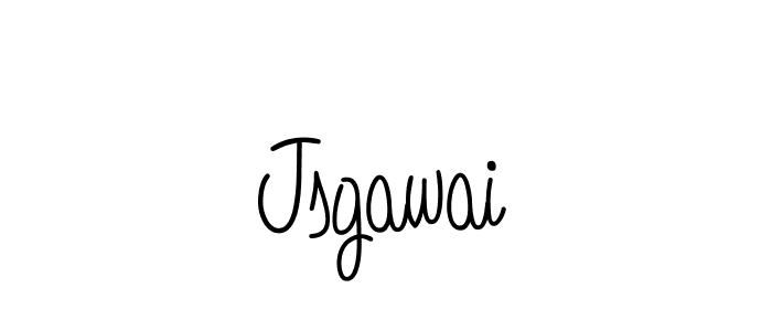 The best way (Angelique-Rose-font-FFP) to make a short signature is to pick only two or three words in your name. The name Jsgawai include a total of six letters. For converting this name. Jsgawai signature style 5 images and pictures png