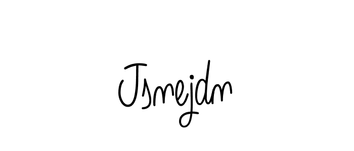 Use a signature maker to create a handwritten signature online. With this signature software, you can design (Angelique-Rose-font-FFP) your own signature for name Jsnejdn. Jsnejdn signature style 5 images and pictures png