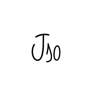 How to Draw Jso signature style? Angelique-Rose-font-FFP is a latest design signature styles for name Jso. Jso signature style 5 images and pictures png