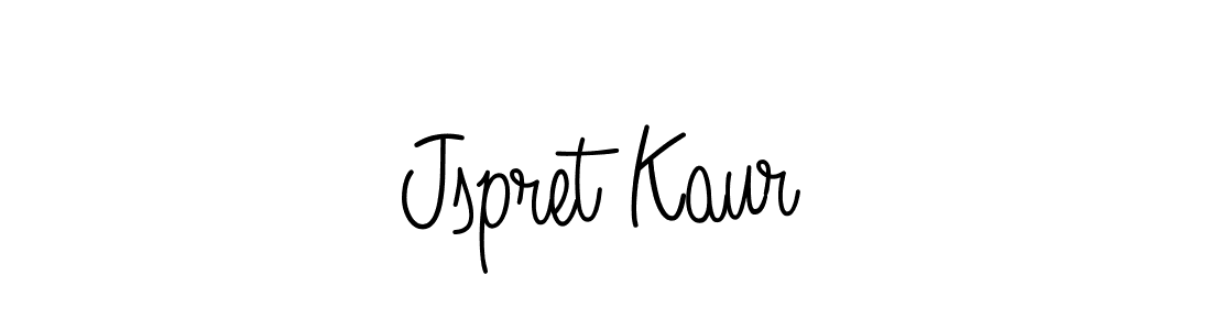 Make a beautiful signature design for name Jspret Kaur. Use this online signature maker to create a handwritten signature for free. Jspret Kaur signature style 5 images and pictures png