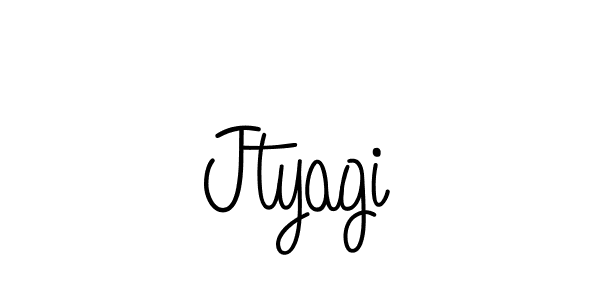 How to make Jtyagi signature? Angelique-Rose-font-FFP is a professional autograph style. Create handwritten signature for Jtyagi name. Jtyagi signature style 5 images and pictures png