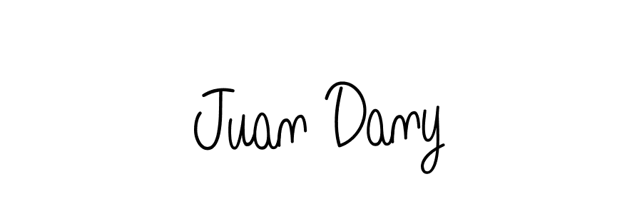 Also we have Juan Dany name is the best signature style. Create professional handwritten signature collection using Angelique-Rose-font-FFP autograph style. Juan Dany signature style 5 images and pictures png