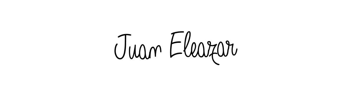 Juan Eleazar stylish signature style. Best Handwritten Sign (Angelique-Rose-font-FFP) for my name. Handwritten Signature Collection Ideas for my name Juan Eleazar. Juan Eleazar signature style 5 images and pictures png