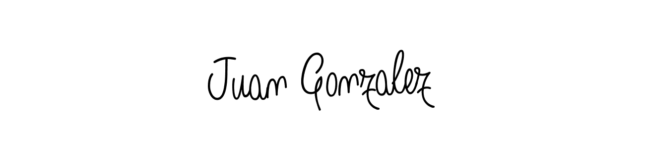 How to Draw Juan Gonzalez signature style? Angelique-Rose-font-FFP is a latest design signature styles for name Juan Gonzalez. Juan Gonzalez signature style 5 images and pictures png