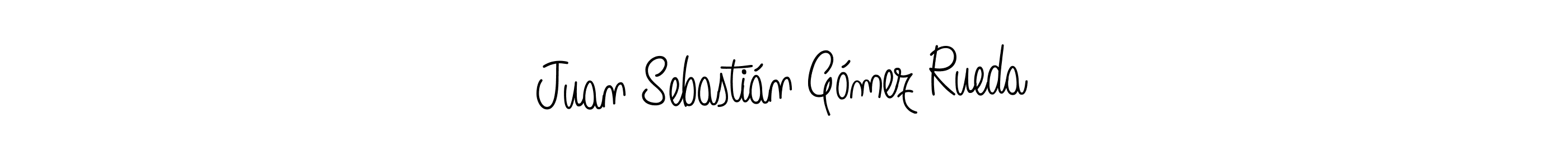 How to make Juan Sebastián Gómez Rueda signature? Angelique-Rose-font-FFP is a professional autograph style. Create handwritten signature for Juan Sebastián Gómez Rueda name. Juan Sebastián Gómez Rueda signature style 5 images and pictures png