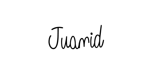 Make a beautiful signature design for name Juanid. Use this online signature maker to create a handwritten signature for free. Juanid signature style 5 images and pictures png