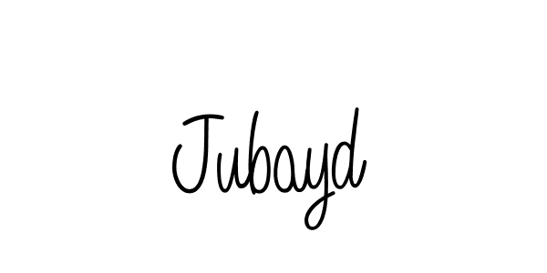 How to make Jubayd name signature. Use Angelique-Rose-font-FFP style for creating short signs online. This is the latest handwritten sign. Jubayd signature style 5 images and pictures png