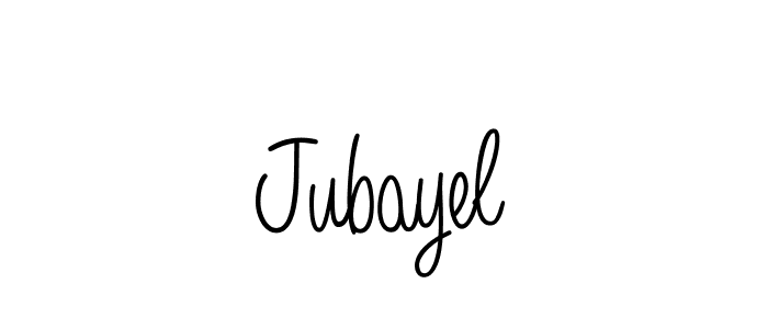 Create a beautiful signature design for name Jubayel. With this signature (Angelique-Rose-font-FFP) fonts, you can make a handwritten signature for free. Jubayel signature style 5 images and pictures png