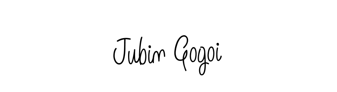 Check out images of Autograph of Jubin Gogoi name. Actor Jubin Gogoi Signature Style. Angelique-Rose-font-FFP is a professional sign style online. Jubin Gogoi signature style 5 images and pictures png