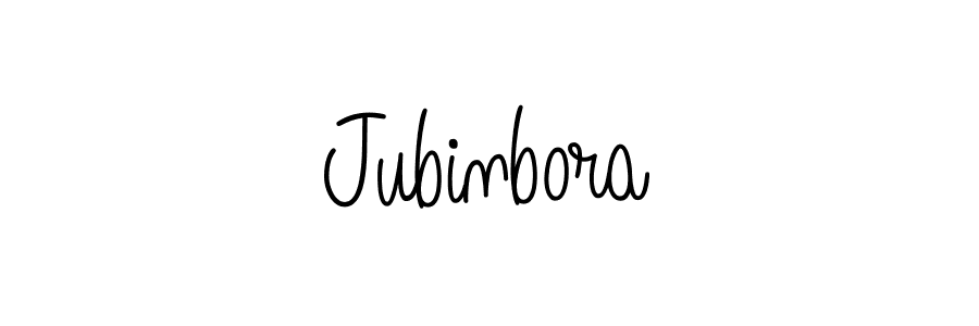 How to Draw Jubinbora signature style? Angelique-Rose-font-FFP is a latest design signature styles for name Jubinbora. Jubinbora signature style 5 images and pictures png