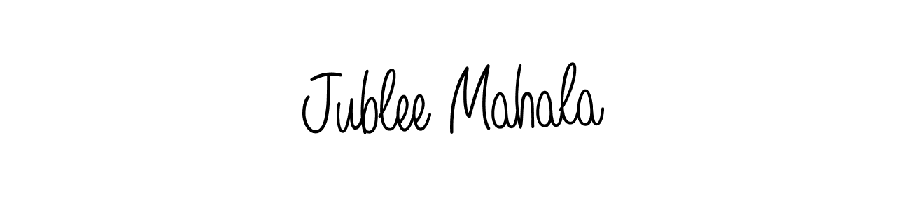 Make a beautiful signature design for name Jublee Mahala. Use this online signature maker to create a handwritten signature for free. Jublee Mahala signature style 5 images and pictures png