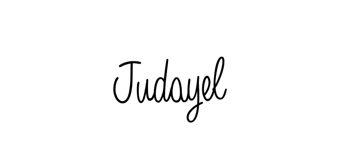 How to make Judayel signature? Angelique-Rose-font-FFP is a professional autograph style. Create handwritten signature for Judayel name. Judayel signature style 5 images and pictures png