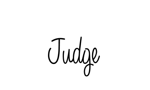 You should practise on your own different ways (Angelique-Rose-font-FFP) to write your name (Judge) in signature. don't let someone else do it for you. Judge signature style 5 images and pictures png