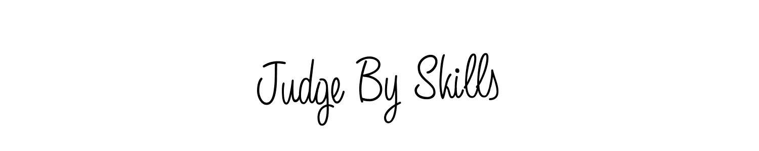 This is the best signature style for the Judge By Skills name. Also you like these signature font (Angelique-Rose-font-FFP). Mix name signature. Judge By Skills signature style 5 images and pictures png