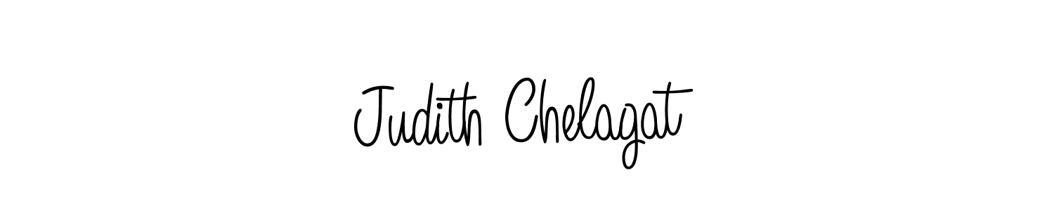 Design your own signature with our free online signature maker. With this signature software, you can create a handwritten (Angelique-Rose-font-FFP) signature for name Judith Chelagat. Judith Chelagat signature style 5 images and pictures png