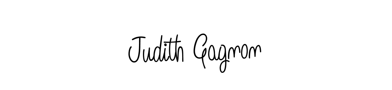 Use a signature maker to create a handwritten signature online. With this signature software, you can design (Angelique-Rose-font-FFP) your own signature for name Judith Gagnon. Judith Gagnon signature style 5 images and pictures png