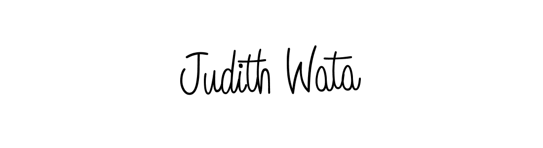 It looks lik you need a new signature style for name Judith Wata. Design unique handwritten (Angelique-Rose-font-FFP) signature with our free signature maker in just a few clicks. Judith Wata signature style 5 images and pictures png