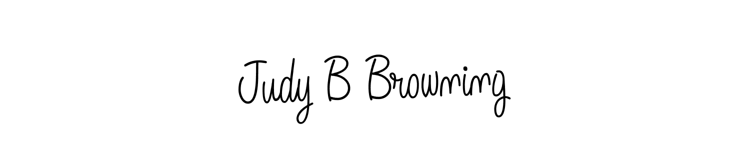 Best and Professional Signature Style for Judy B Browning. Angelique-Rose-font-FFP Best Signature Style Collection. Judy B Browning signature style 5 images and pictures png