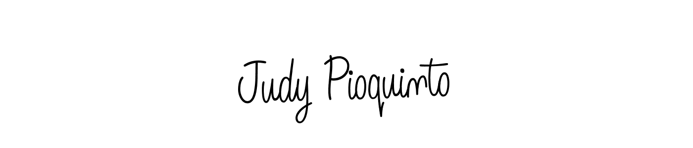 You can use this online signature creator to create a handwritten signature for the name Judy Pioquinto. This is the best online autograph maker. Judy Pioquinto signature style 5 images and pictures png
