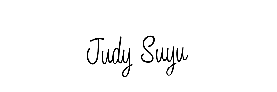 How to Draw Judy Suyu signature style? Angelique-Rose-font-FFP is a latest design signature styles for name Judy Suyu. Judy Suyu signature style 5 images and pictures png