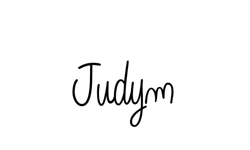 Make a beautiful signature design for name Judym. With this signature (Angelique-Rose-font-FFP) style, you can create a handwritten signature for free. Judym signature style 5 images and pictures png