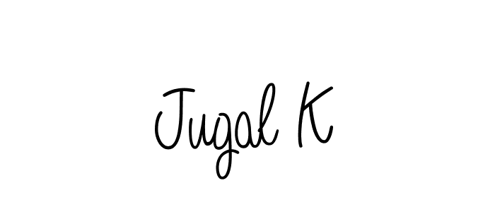 Here are the top 10 professional signature styles for the name Jugal K. These are the best autograph styles you can use for your name. Jugal K signature style 5 images and pictures png