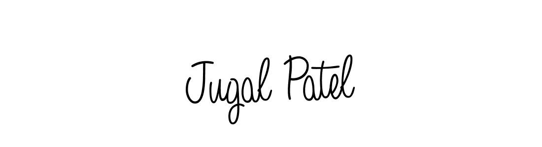 Angelique-Rose-font-FFP is a professional signature style that is perfect for those who want to add a touch of class to their signature. It is also a great choice for those who want to make their signature more unique. Get Jugal Patel name to fancy signature for free. Jugal Patel signature style 5 images and pictures png