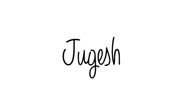 How to Draw Jugesh signature style? Angelique-Rose-font-FFP is a latest design signature styles for name Jugesh. Jugesh signature style 5 images and pictures png