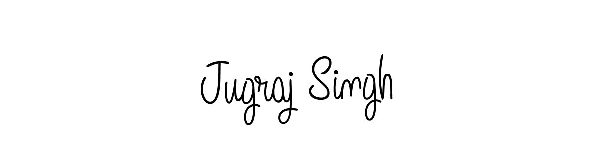 Use a signature maker to create a handwritten signature online. With this signature software, you can design (Angelique-Rose-font-FFP) your own signature for name Jugraj Singh. Jugraj Singh signature style 5 images and pictures png