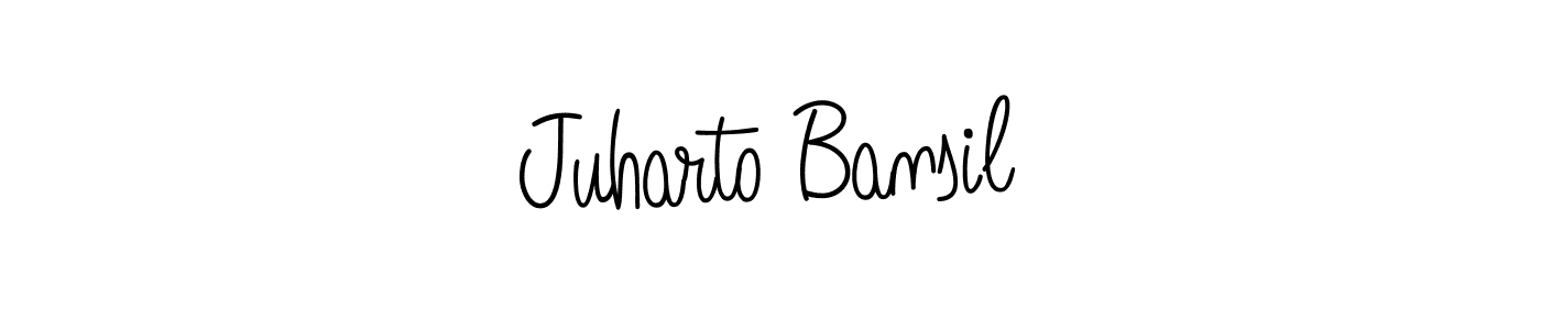 Make a short Juharto Bansil signature style. Manage your documents anywhere anytime using Angelique-Rose-font-FFP. Create and add eSignatures, submit forms, share and send files easily. Juharto Bansil signature style 5 images and pictures png