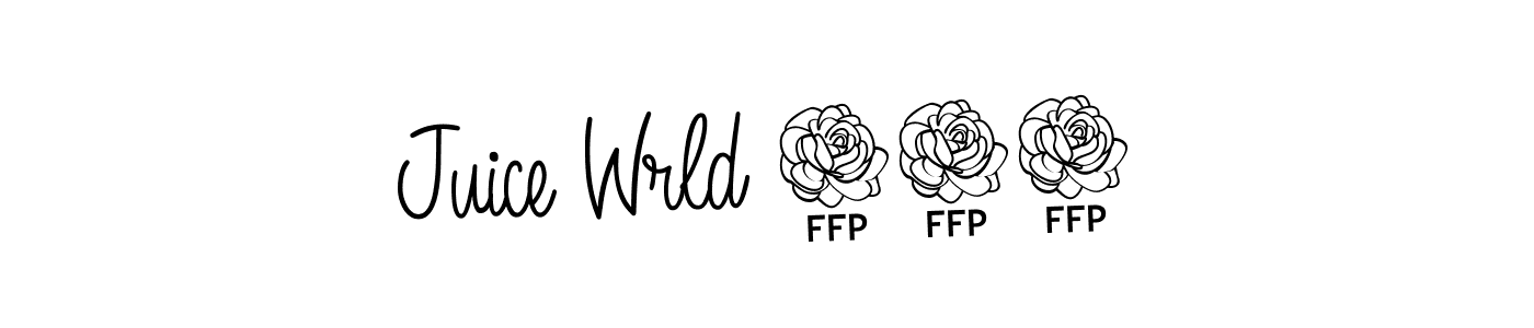 Design your own signature with our free online signature maker. With this signature software, you can create a handwritten (Angelique-Rose-font-FFP) signature for name Juice Wrld 999. Juice Wrld 999 signature style 5 images and pictures png