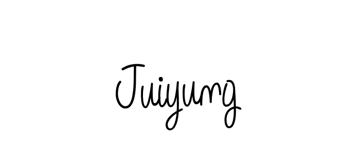 Best and Professional Signature Style for Juiyung. Angelique-Rose-font-FFP Best Signature Style Collection. Juiyung signature style 5 images and pictures png