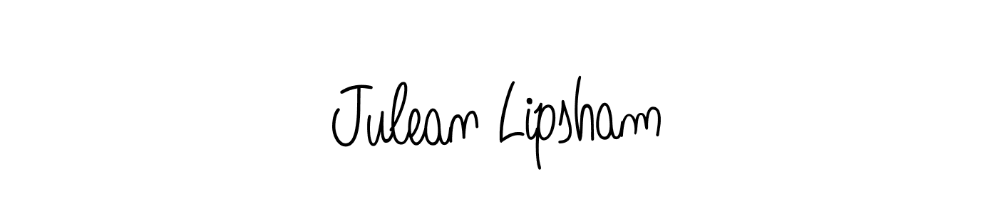 Make a short Julean Lipsham signature style. Manage your documents anywhere anytime using Angelique-Rose-font-FFP. Create and add eSignatures, submit forms, share and send files easily. Julean Lipsham signature style 5 images and pictures png