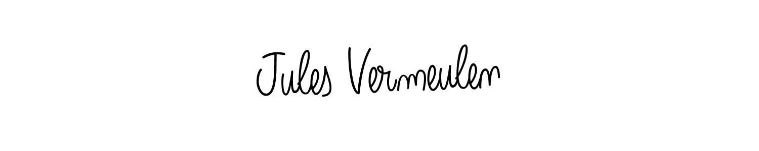 How to Draw Jules Vermeulen signature style? Angelique-Rose-font-FFP is a latest design signature styles for name Jules Vermeulen. Jules Vermeulen signature style 5 images and pictures png