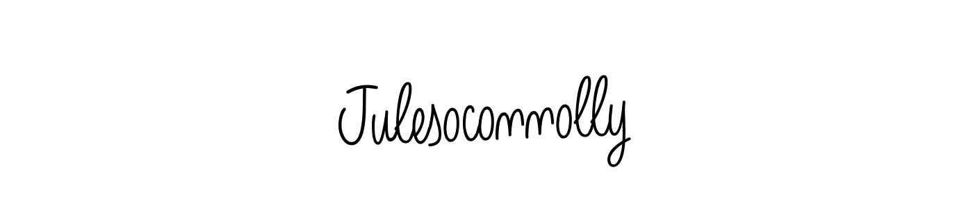 Angelique-Rose-font-FFP is a professional signature style that is perfect for those who want to add a touch of class to their signature. It is also a great choice for those who want to make their signature more unique. Get Julesoconnolly name to fancy signature for free. Julesoconnolly signature style 5 images and pictures png