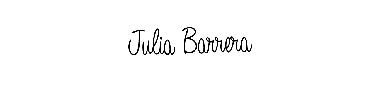 Check out images of Autograph of Julia Barrera name. Actor Julia Barrera Signature Style. Angelique-Rose-font-FFP is a professional sign style online. Julia Barrera signature style 5 images and pictures png