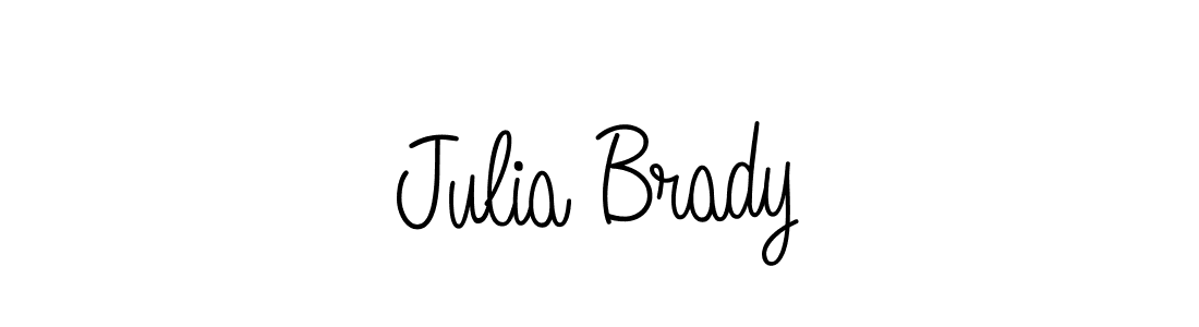 Check out images of Autograph of Julia Brady name. Actor Julia Brady Signature Style. Angelique-Rose-font-FFP is a professional sign style online. Julia Brady signature style 5 images and pictures png