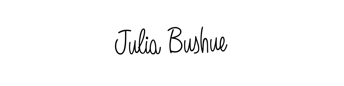 This is the best signature style for the Julia Bushue name. Also you like these signature font (Angelique-Rose-font-FFP). Mix name signature. Julia Bushue signature style 5 images and pictures png