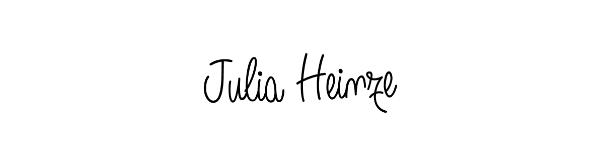 Design your own signature with our free online signature maker. With this signature software, you can create a handwritten (Angelique-Rose-font-FFP) signature for name Julia Heinze. Julia Heinze signature style 5 images and pictures png