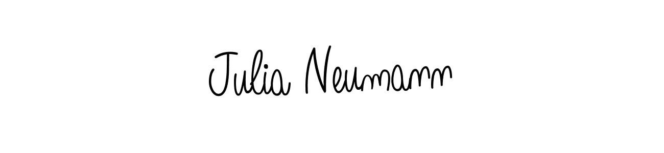 You should practise on your own different ways (Angelique-Rose-font-FFP) to write your name (Julia Neumann) in signature. don't let someone else do it for you. Julia Neumann signature style 5 images and pictures png