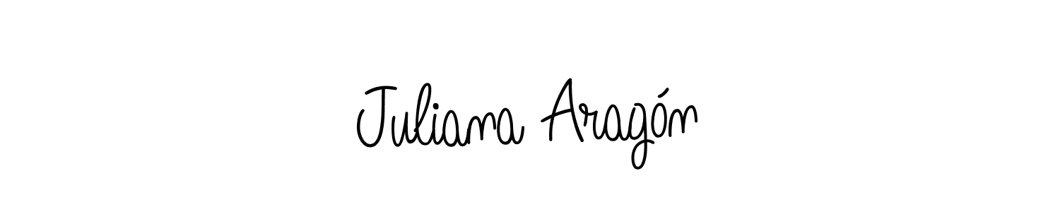 Make a short Juliana Aragón signature style. Manage your documents anywhere anytime using Angelique-Rose-font-FFP. Create and add eSignatures, submit forms, share and send files easily. Juliana Aragón signature style 5 images and pictures png